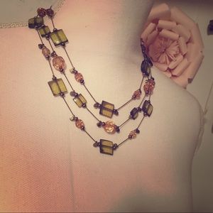 💕Layered Necklace with Beautiful Beading!💕